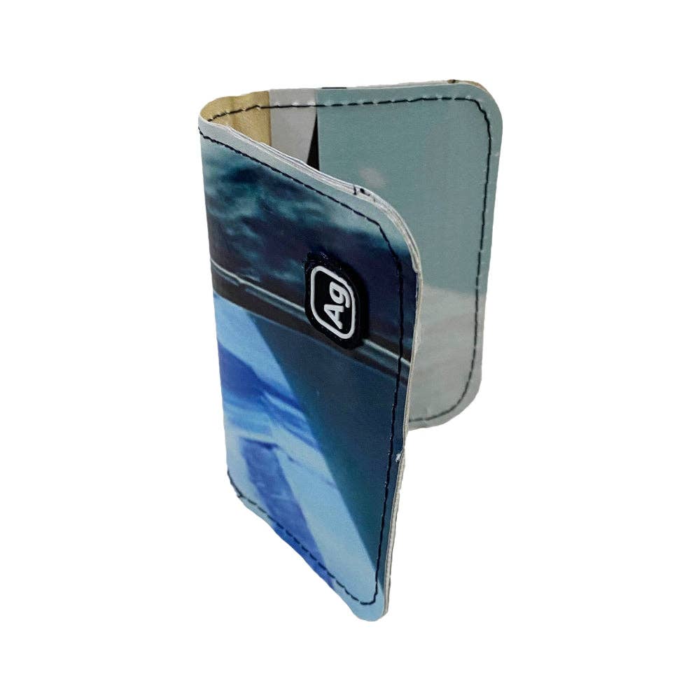 Green Guru Bailey upcycled bi-fold wallet