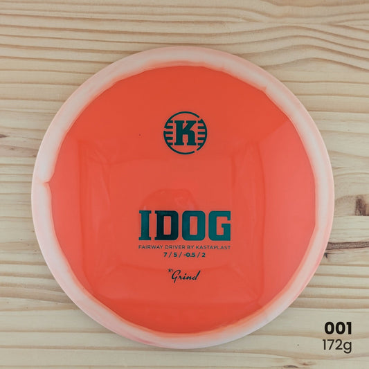 Kastaplast Idog K1 Grind recycled fairway driver, disc 001, 172g