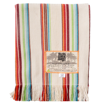 durango - Señor Lopez recycled Mexican Baja blanket in durango