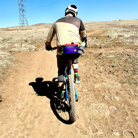 Green Guru Cotton Mouth upcycled bike feedbag