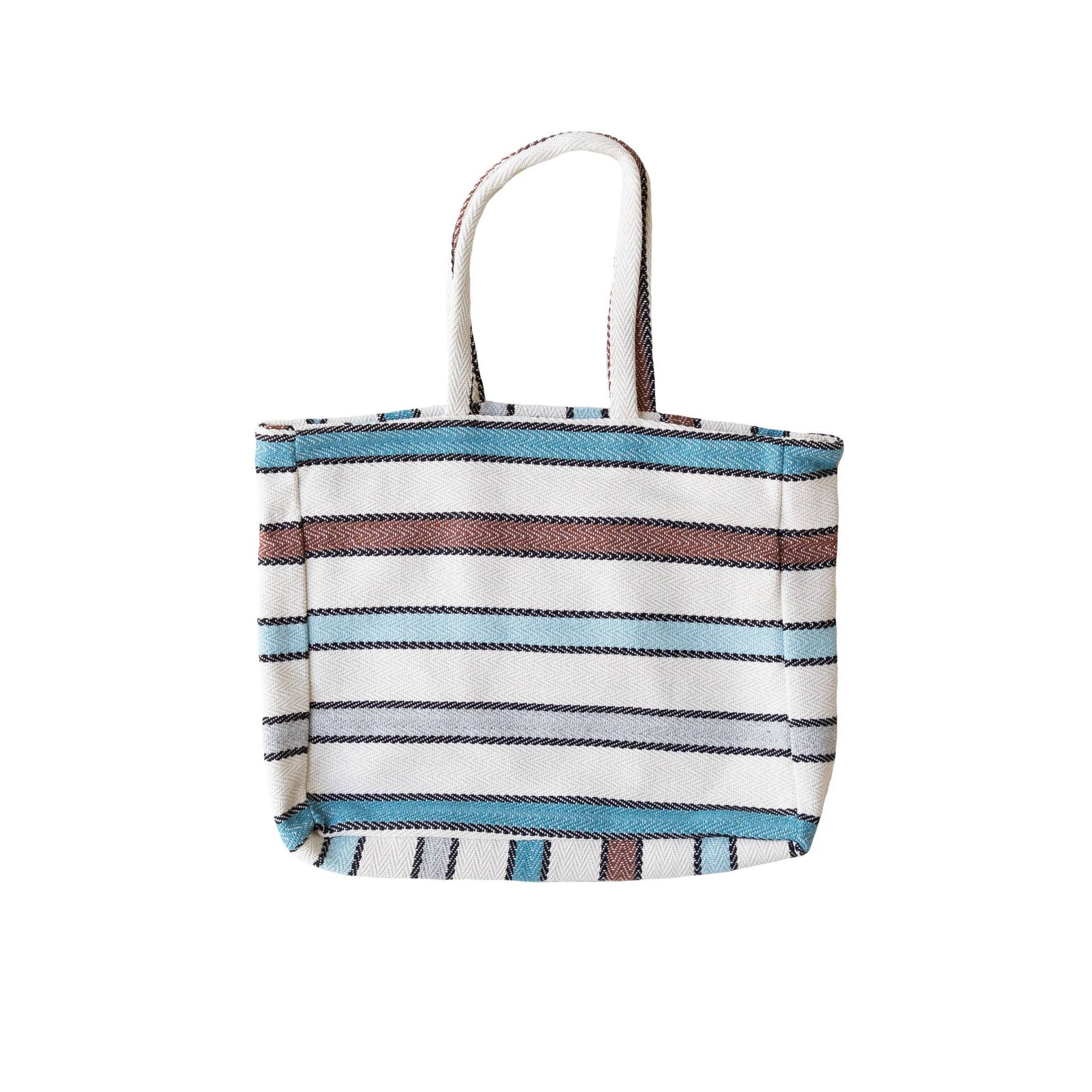 laguna - Señor Lopez recycled Baja tote bag in laguna