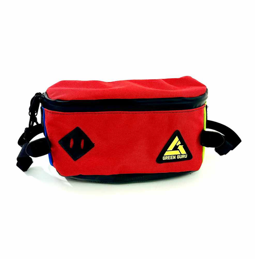 wild - Green Guru Packster upcycled hip pack in wild