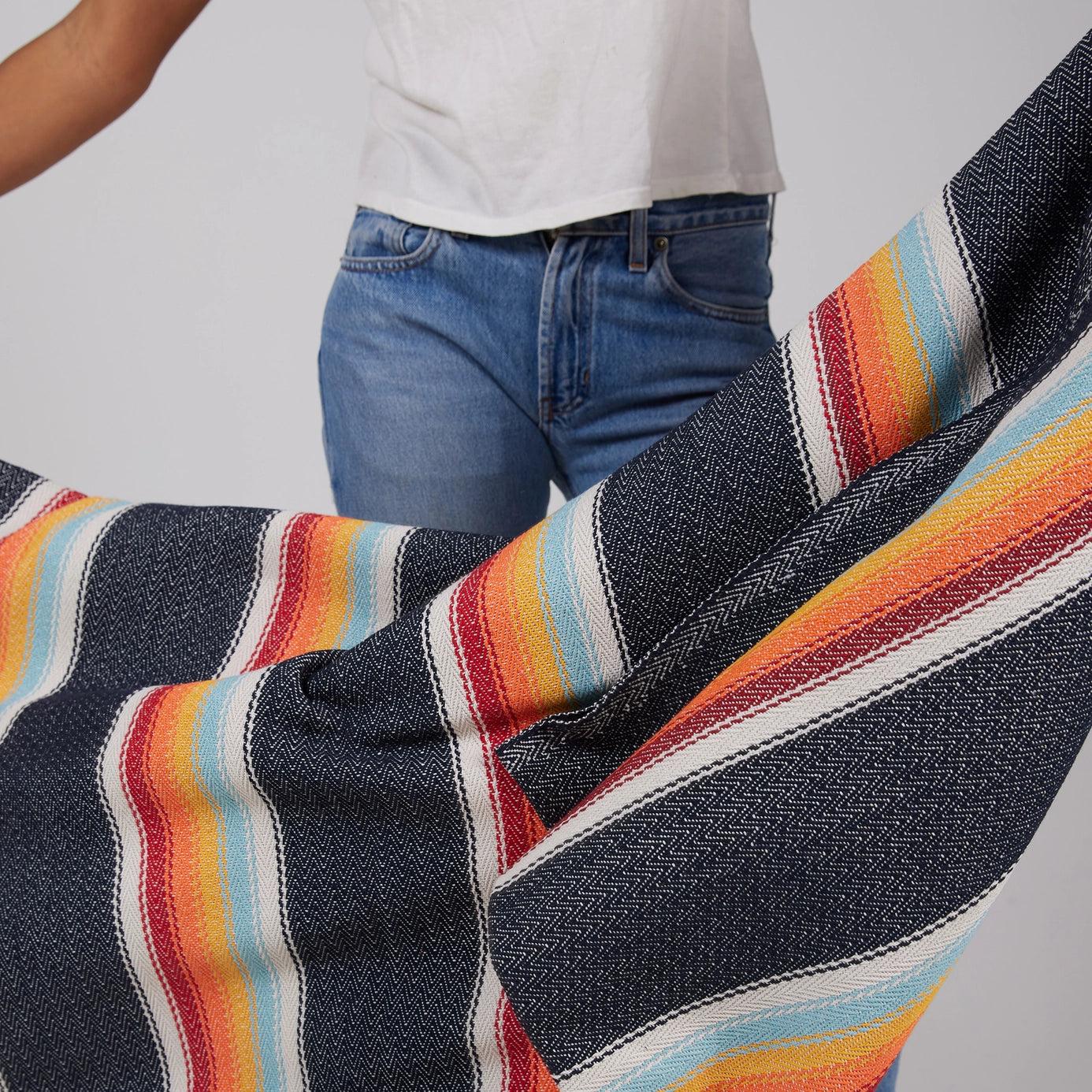 Señor Lopez recycled Mexican Baja blanket