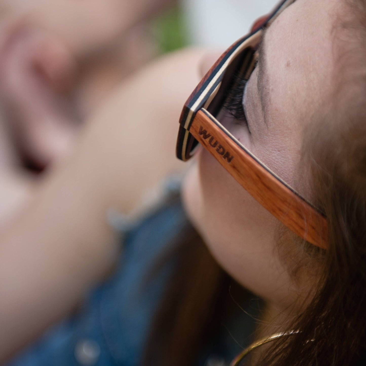WUDN polarized sunglasses from upcycled skatedeck wood