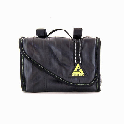 Green Guru Cruiser Cooler upcycled 6L insulated handlebar bag