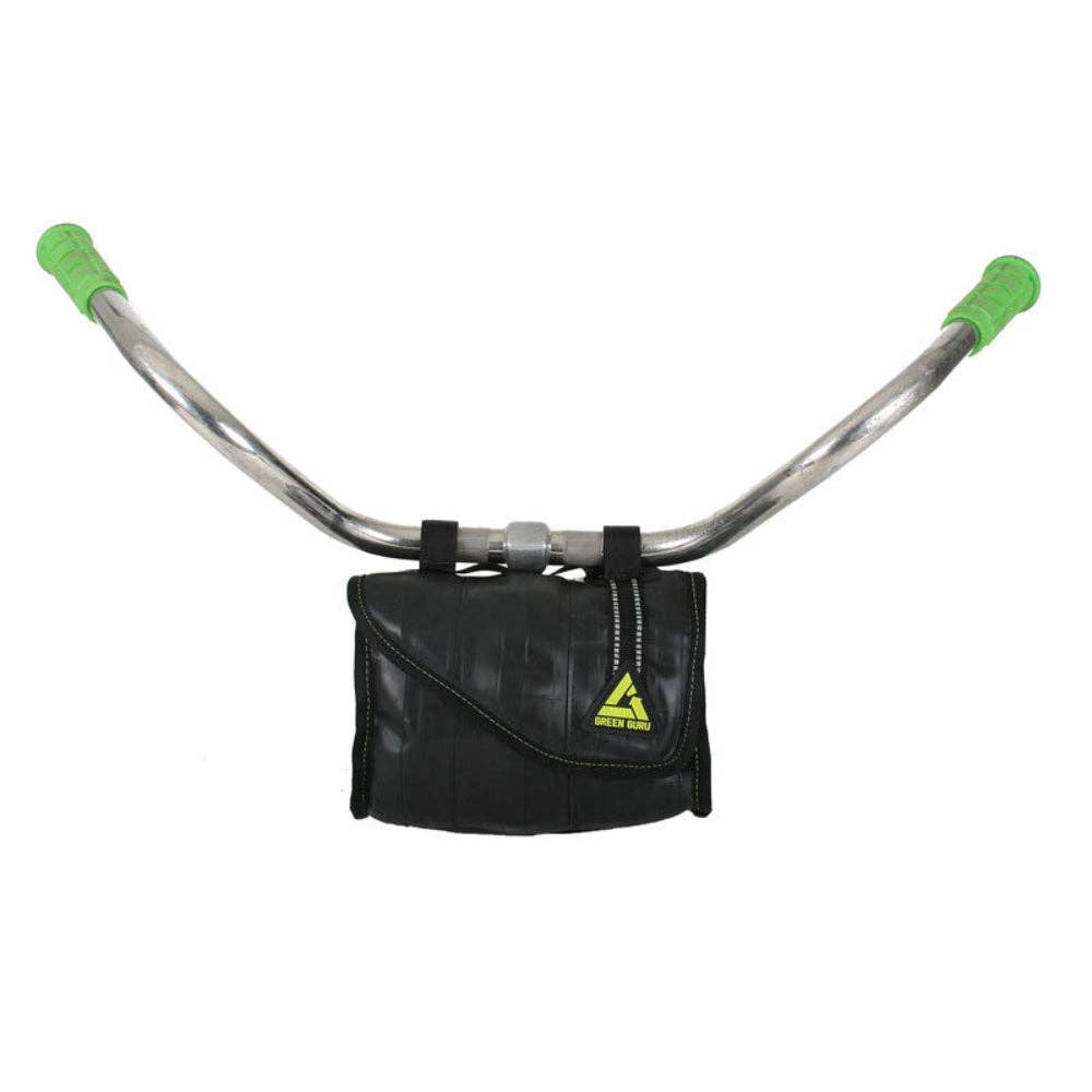 Green Guru Cruiser Cooler upcycled 6L insulated handlebar bag