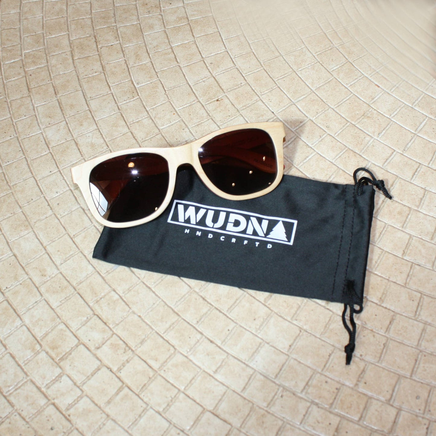 WUDN polarized sunglasses from upcycled skatedeck wood