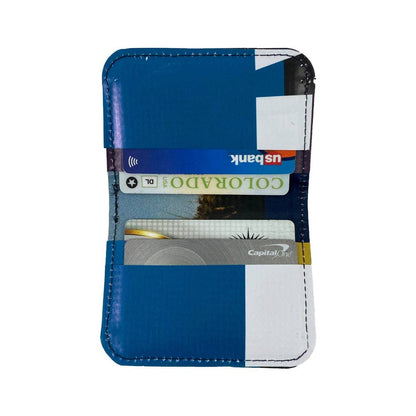 Green Guru Bailey upcycled bi-fold wallet