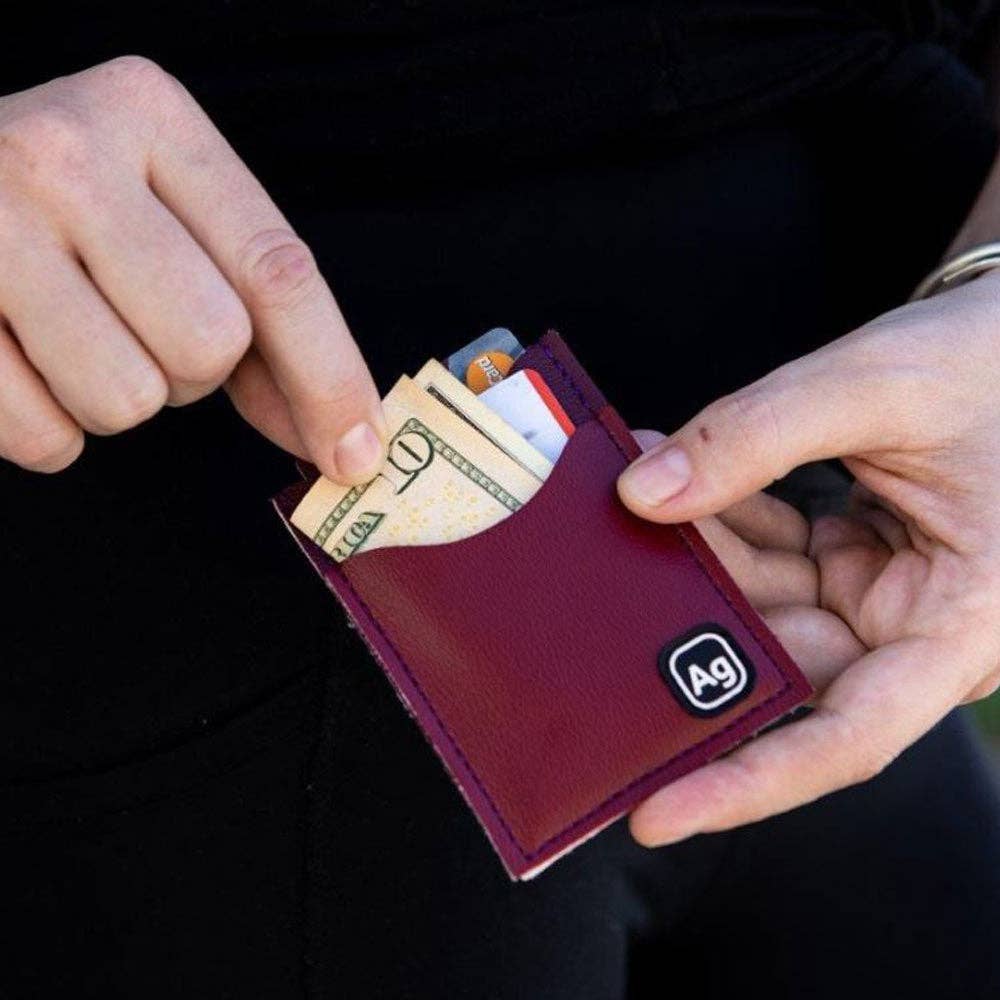 Alchemy Goods Night Out upcycled vegan leather wallet