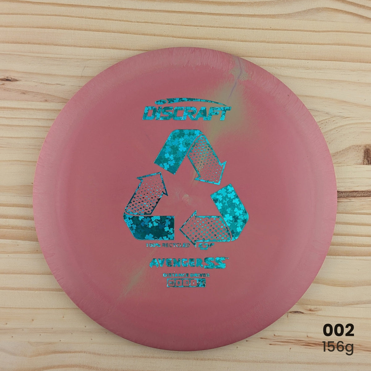 Discraft Avenger SS recycled ESP distance driver, disc 002, 156g