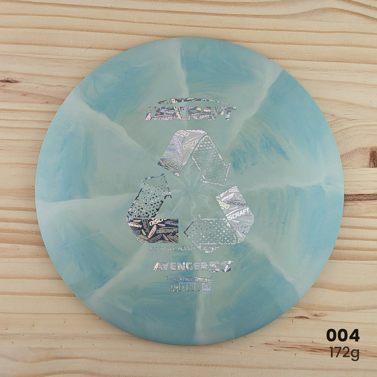 Discraft Avenger SS recycled ESP distance driver, disc 004, 172g