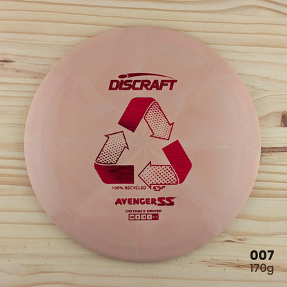 Discraft Avenger SS recycled ESP distance driver, disc 007, 170g