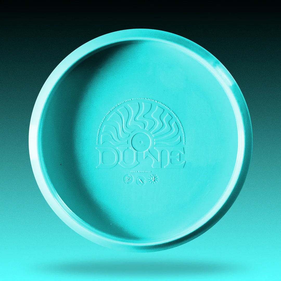 arctic - Trash Panda Dune recycled premium midrange disc golf disc in arctic