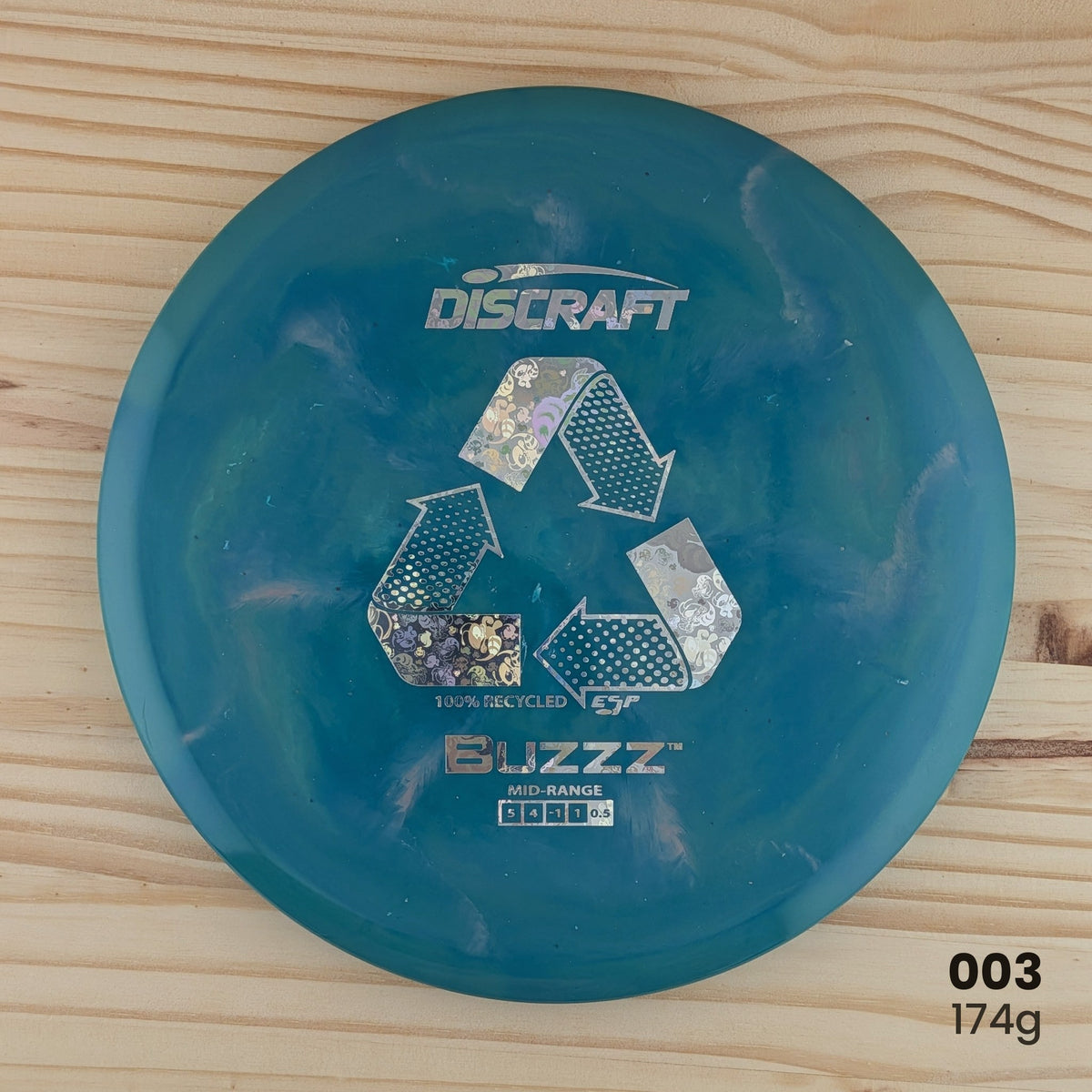 Discraft Buzzz ESP recycled midrange, disc 003, 174g