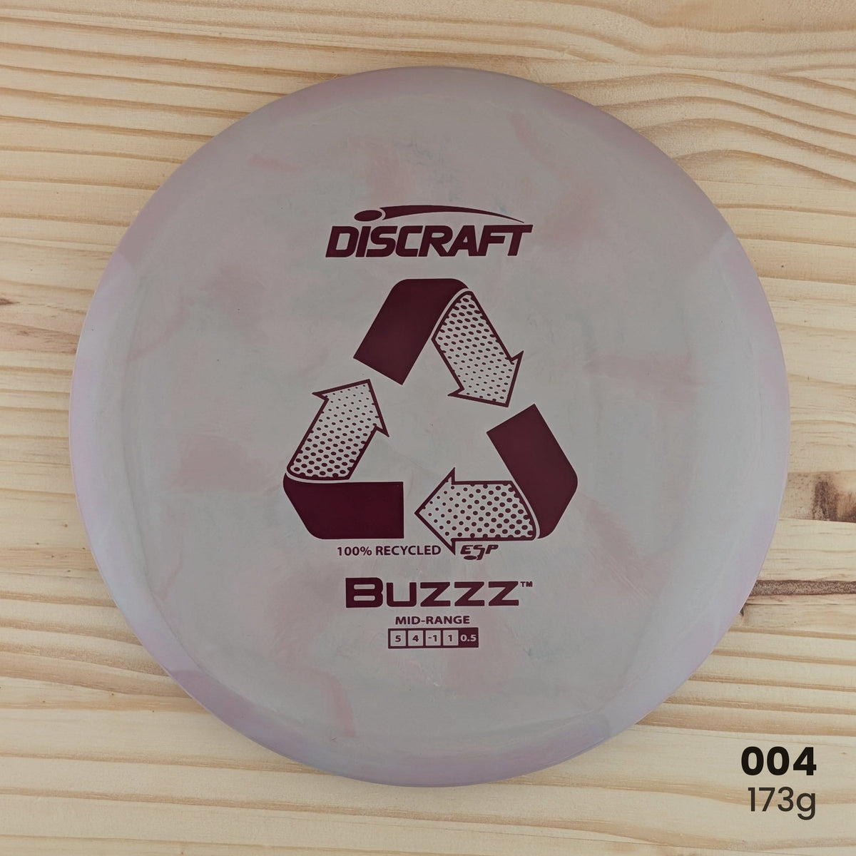 Discraft Buzzz ESP recycled midrange, disc 004, 173g