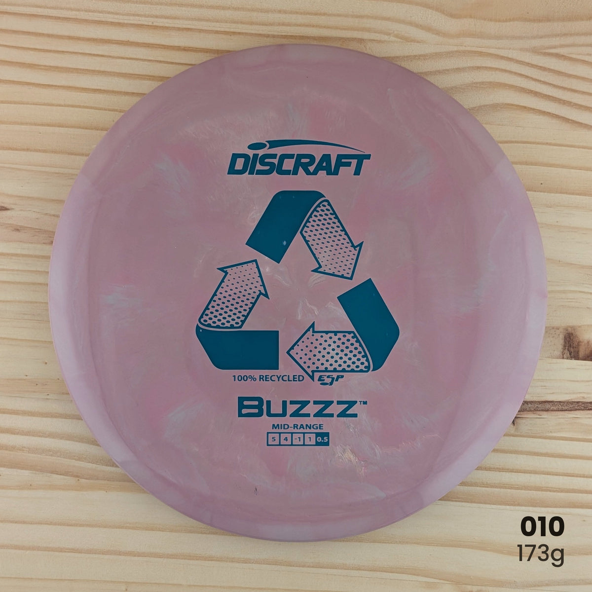 Discraft Buzzz ESP recycled midrange, disc 010, 173g