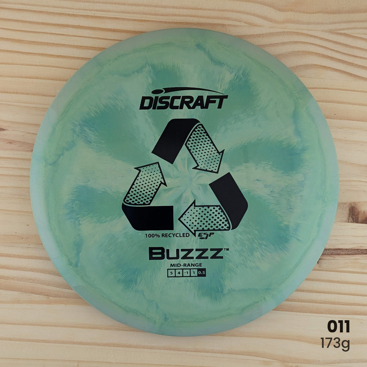 Discraft Buzzz ESP recycled midrange, disc 011, 173g