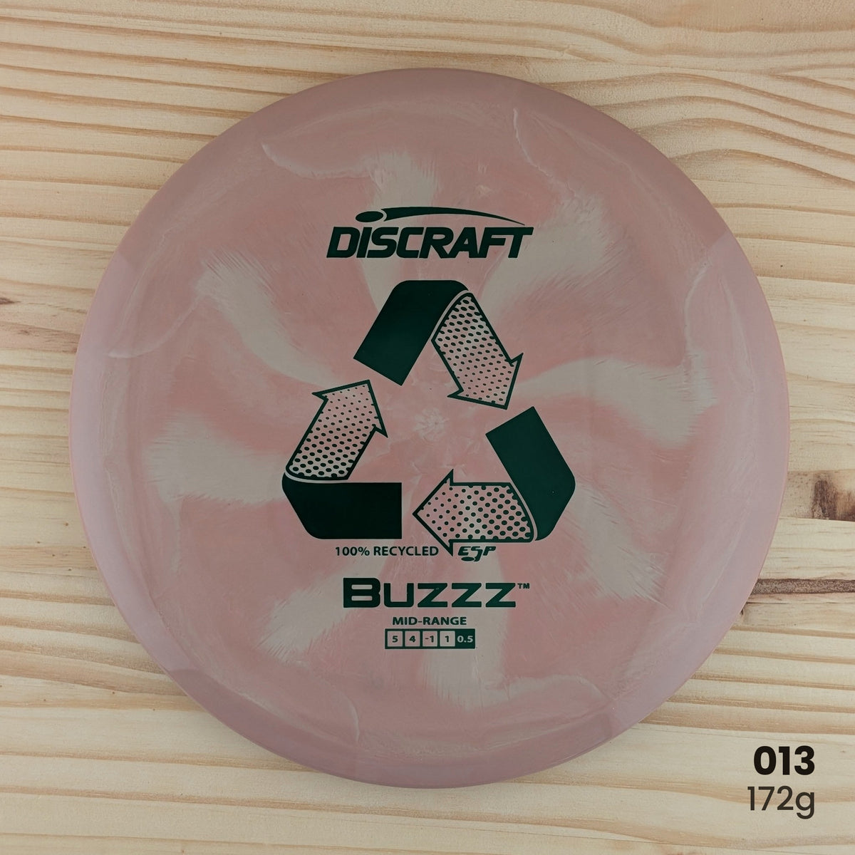 Discraft Buzzz ESP recycled midrange, disc 013, 172g