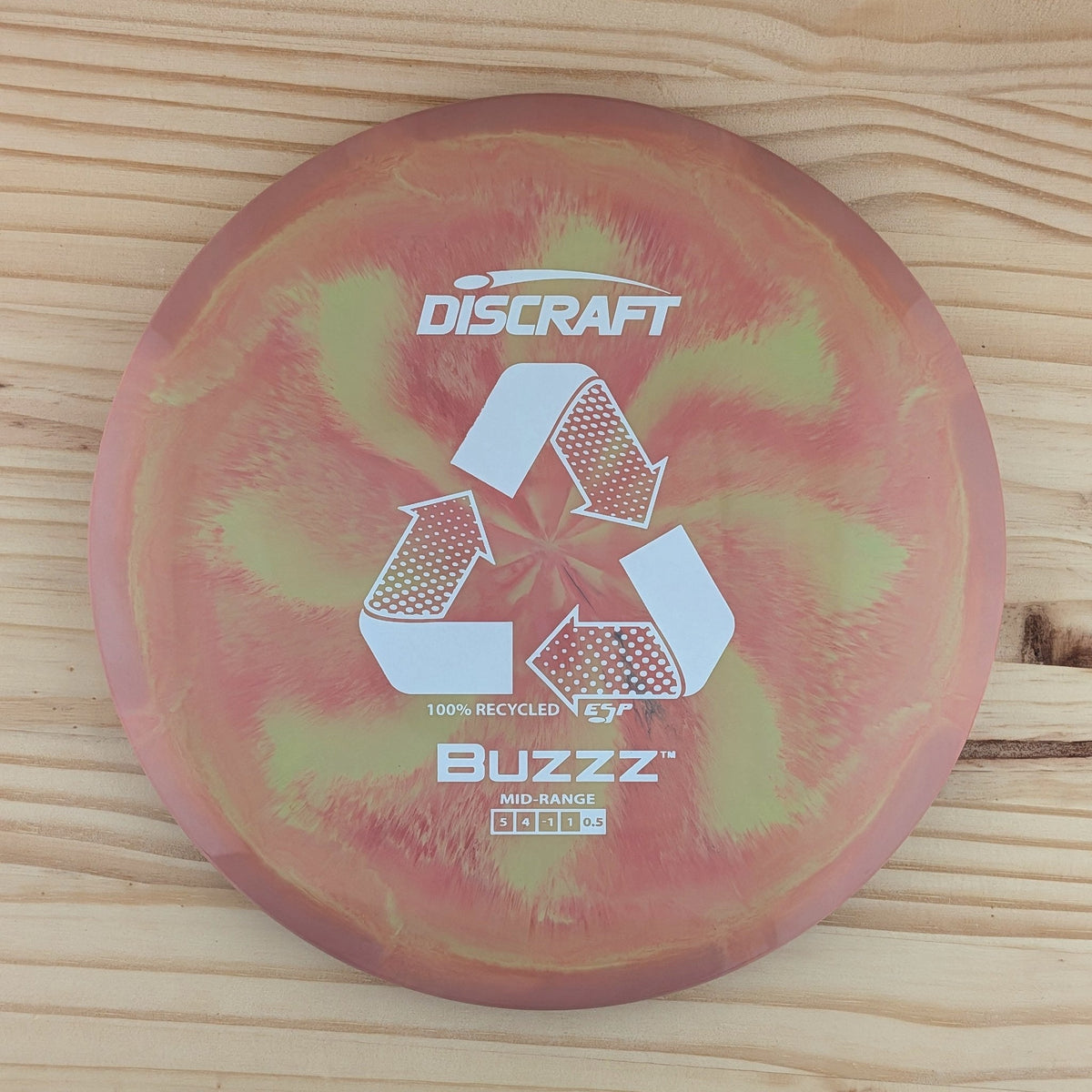 Discraft Buzzz ESP recycled midrange, top view
