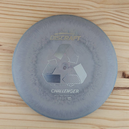 Discraft Challenger ESP recycled putter, top view