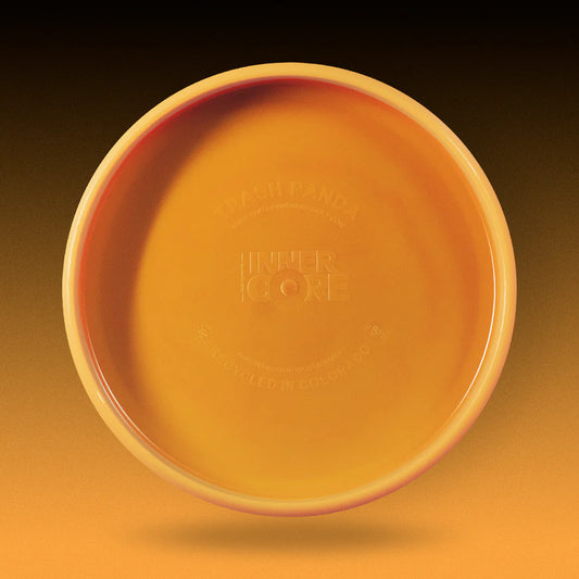 creamsicle - Trash Panda Inner Core recycled premium putter disc in creamsicle