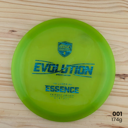 Discmania Essence Bio Lumen recycled fairway driver, disc 001, 174g