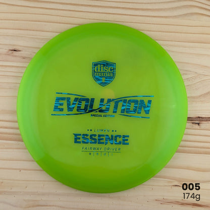 Discmania Essence Bio Lumen recycled fairway driver, disc 005, 174g