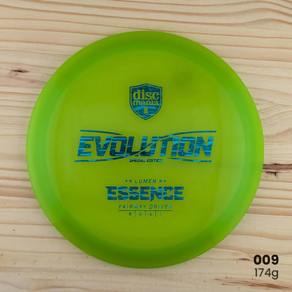 Discmania Essence Bio Lumen recycled fairway driver, disc 009, 174g