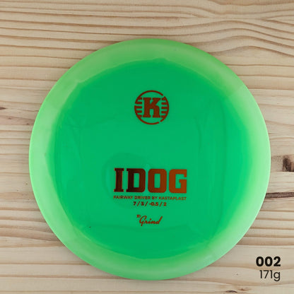 Kastaplast Idog K1 Grind recycled fairway driver, disc 002, 171g