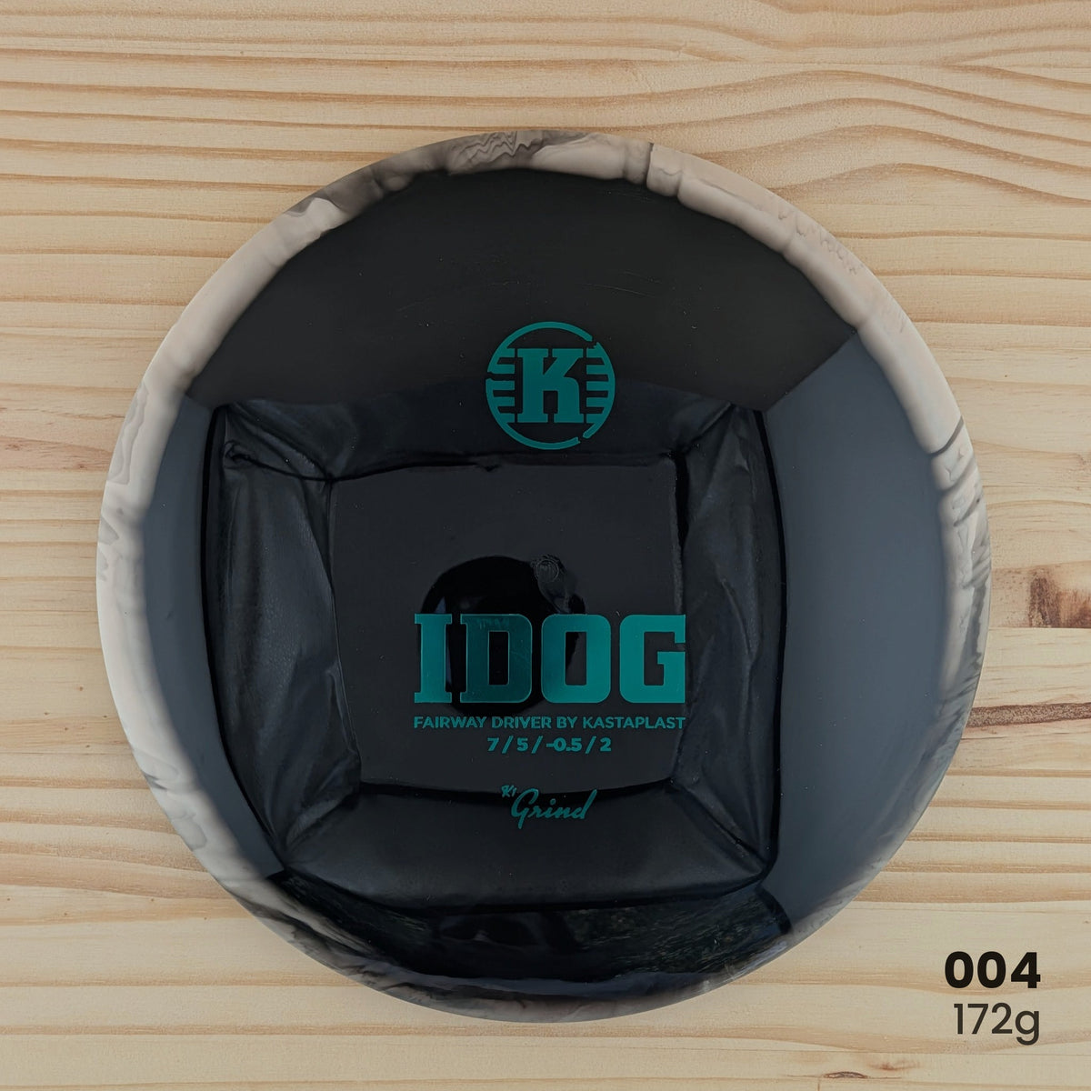 Kastaplast Idog K1 Grind recycled fairway driver, disc 004, 172g