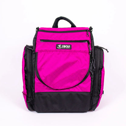fuscia renu disc bag