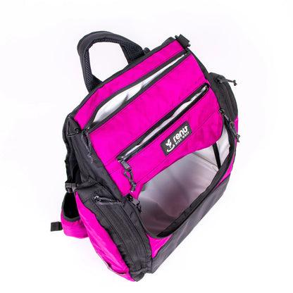 fuscia renu disc bag