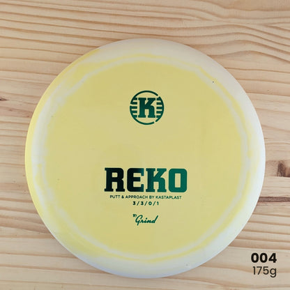 Kastaplast Reko K1 Grind recycled putter, disc 004, 175g