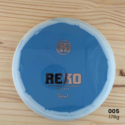 Kastaplast Reko K1 Grind recycled putter, disc 005, 176g