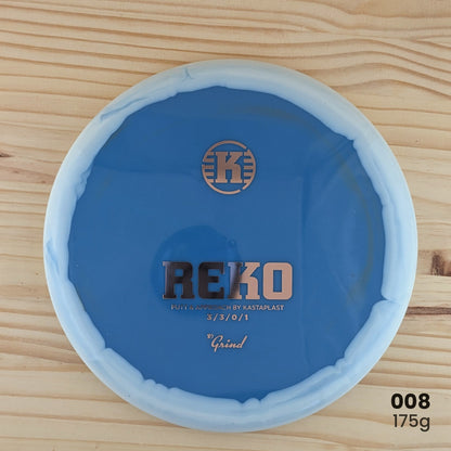 Kastaplast Reko K1 Grind recycled putter, disc 008, 175g