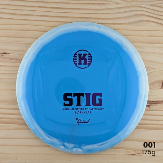 Kastaplast Stig K1 Grind recycled midrange, disc 001, 175g