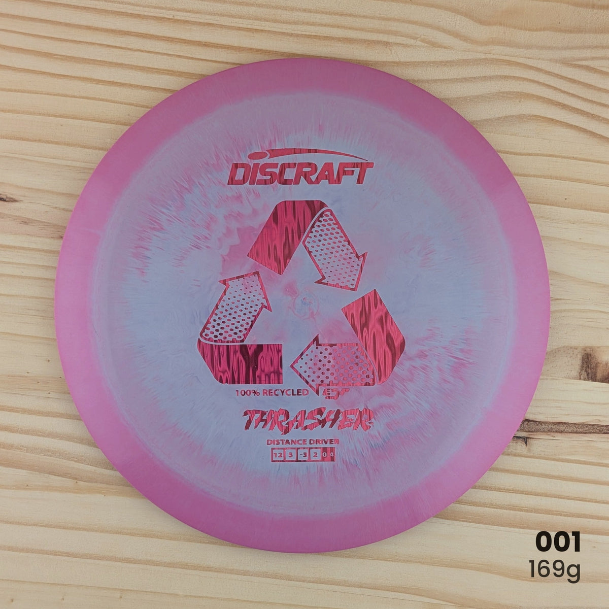 Discraft Thrasher ESP recycled distance driver, disc 001, 169g