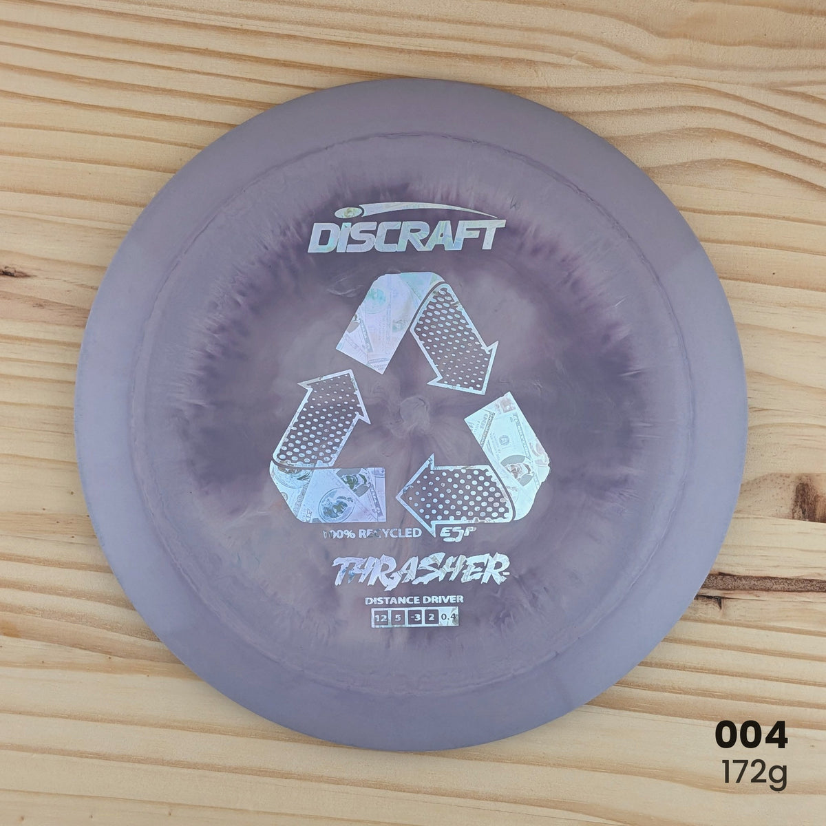Discraft Thrasher ESP recycled distance driver, disc 004, 172g