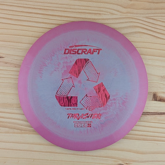 Discraft Thrasher ESP recycled distance driver, top view