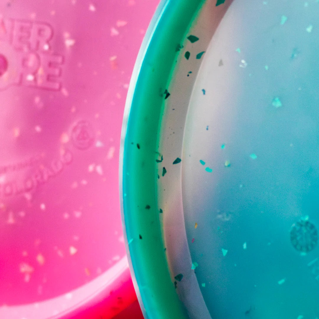 black-flake - Trash Panda Phone Case Inner Core recycled putter disc in black-flake