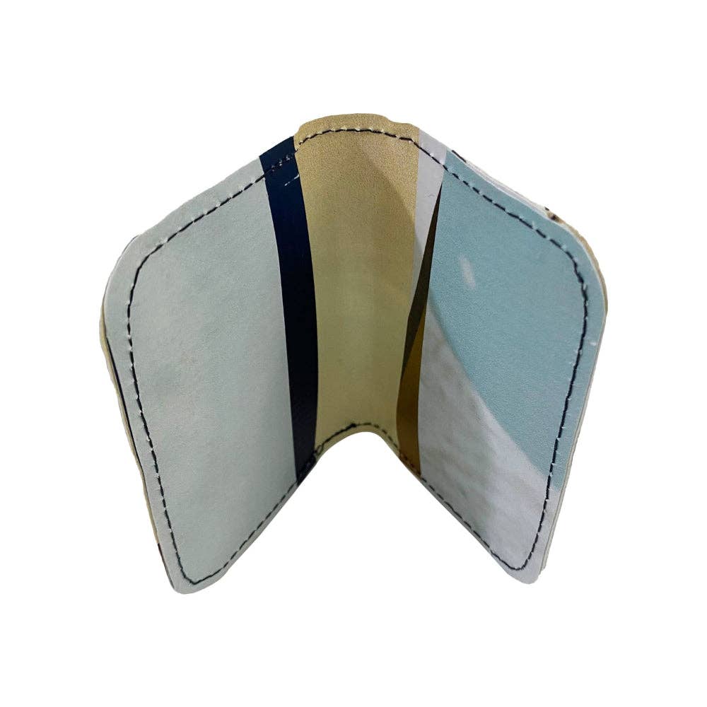 Green Guru Bailey upcycled bi-fold wallet