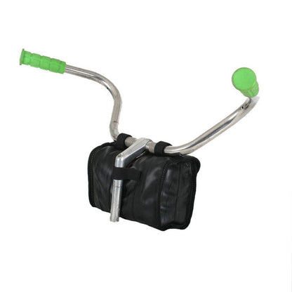 Green Guru Cruiser Cooler upcycled 6L insulated handlebar bag