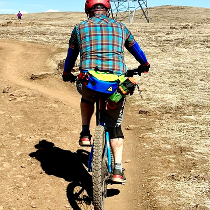 Green Guru Cotton Mouth upcycled bike feedbag