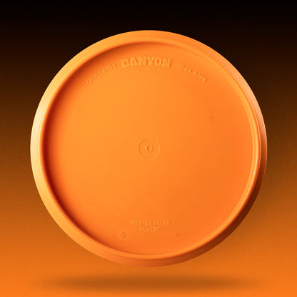 Tangerine Trash Panda Canyon recycled overstable midrange disc 