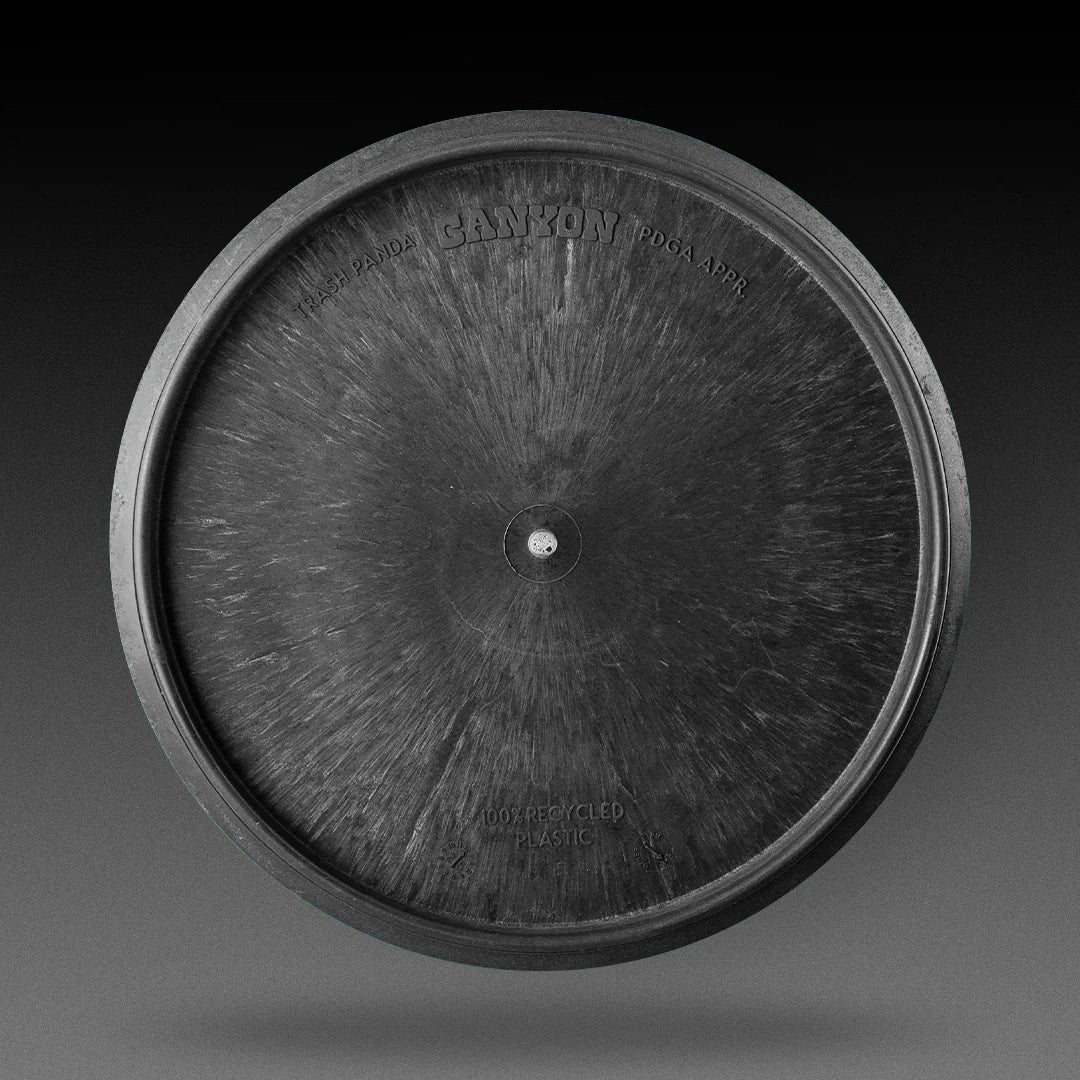 Black Rubber  Trash Panda Canyon recycled overstable midrange disc 