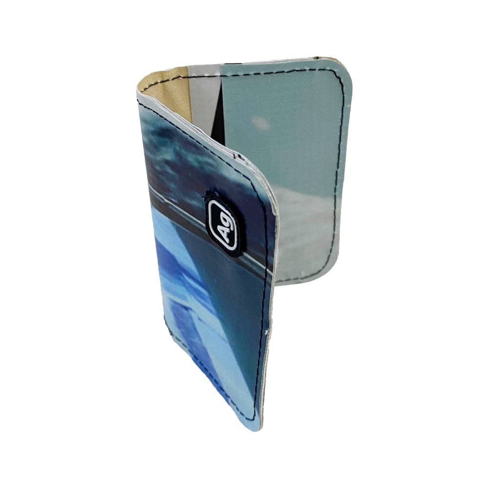 Green Guru Bailey upcycled bi-fold wallet