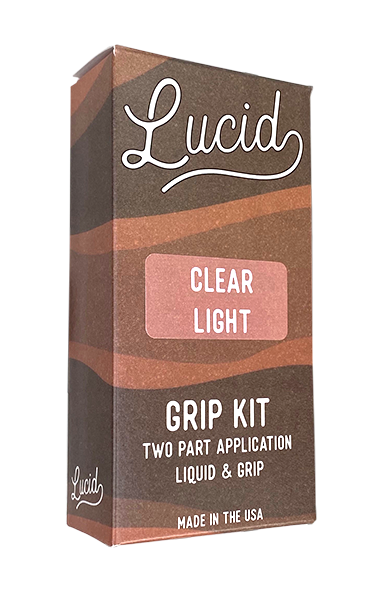 CLEAR - LIGHT GRIP - Lucid Grip clear spray-on grip tape kit with recycled glass in CLEAR - LIGHT GRIP