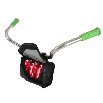 Green Guru Cruiser Cooler upcycled 6L insulated handlebar bag