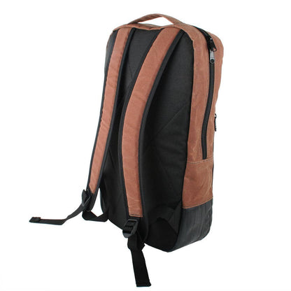 Alchemy Goods Brooklyn upcycled waxed canvas backpack