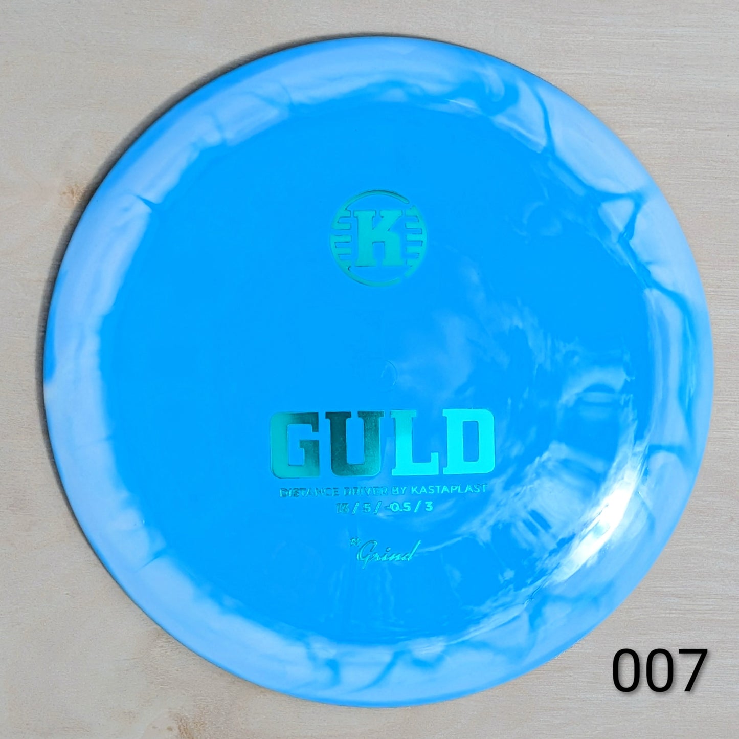 Kastaplast Guld | 100% Recycled K1 Grind Distance Driver - [GEAR]